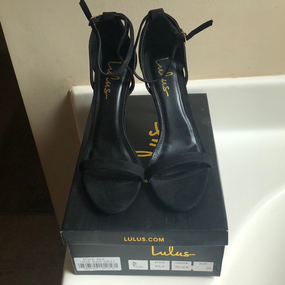 Black heels